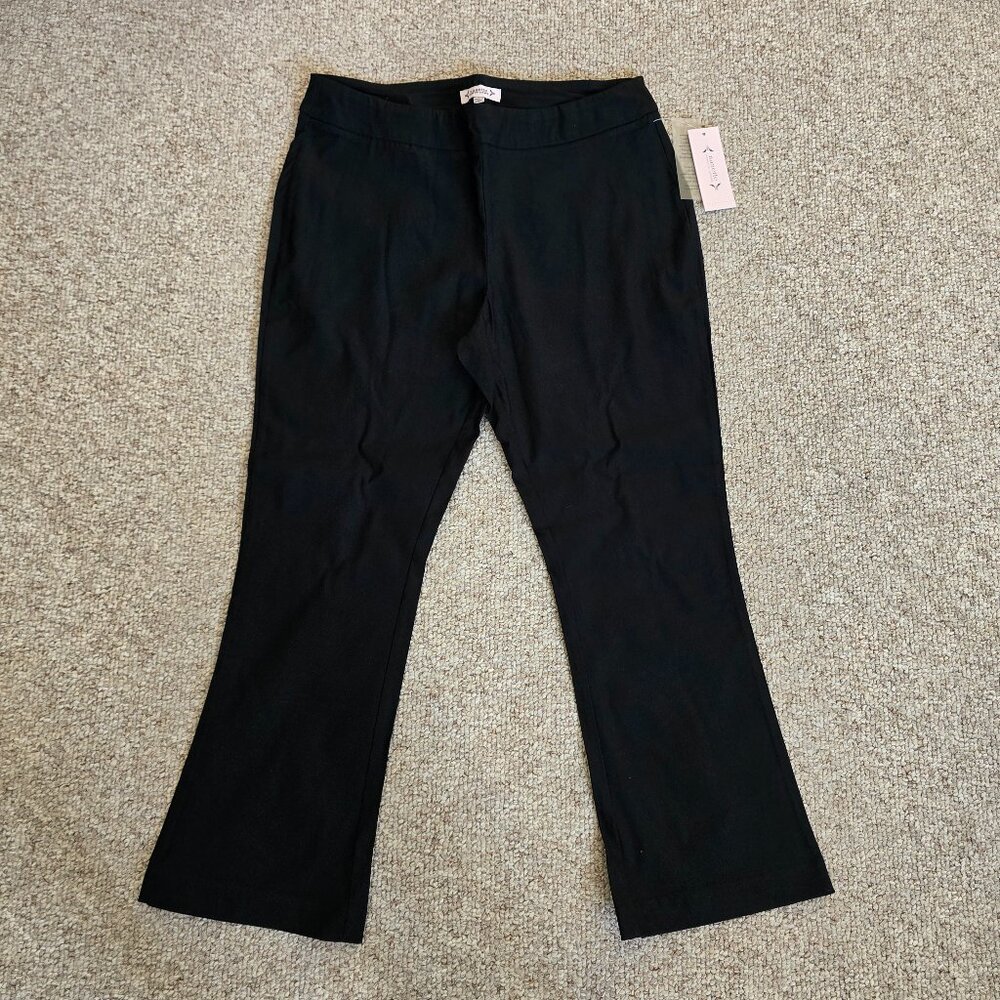 NWT Nanette Lepore Women’s Black Pull On Pants